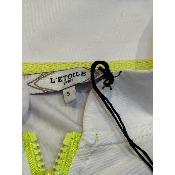 (S) NWT $165 L'Etoile Sport White Performance Jacket - Picture 5 of 6